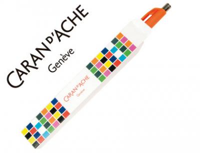 Estuche caran d ache vacio carton para gama 888 infinite impreso cuadros colores