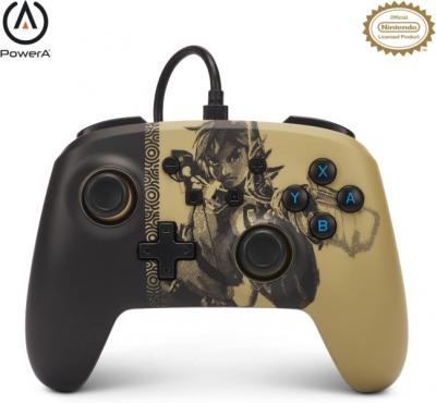 PowerA Mando con Cable Enhanced para Nintendo Switch - Ancient Archer