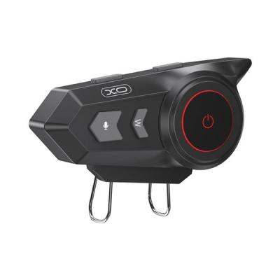 XO BE47 Intercomunicador para Casco de Moto - Bluetooth 5&period;3 - Alcance hasta 20m - Color Negro