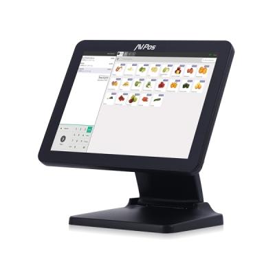 AVPos TPV K5000 Flex Aluminio 15 Tactil - I7 - 8gb Memoria - SSD 128gb - VGA&comma; HDMI&comma; Serie - WIFI&comma; LAN - Color Negro