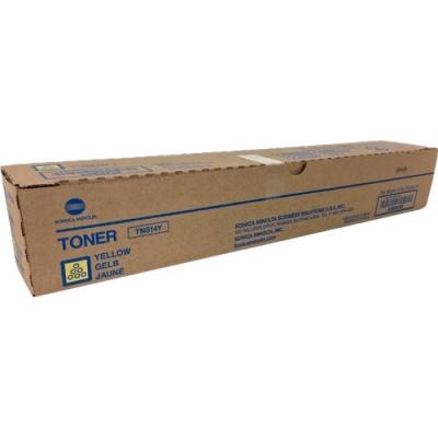 Konica Minolta TN514Y Amarillo Cartucho de Toner Original - A9E8250&sol;TN514Y