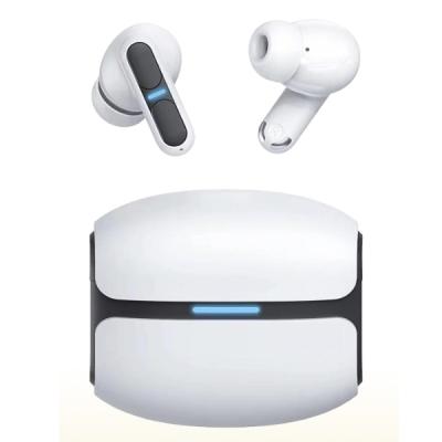 Leotec TWS Gaming Nebula Fit Auriculares Bluetooth 6&period;0 - Estuche de Carga - Color Blanco