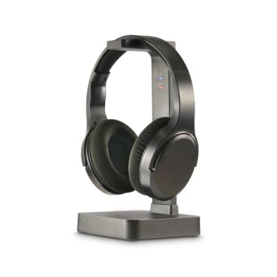 Hama Auriculares Supraaurales con Microfono Omnidireccional - Bluetooth - 2&period;4GHz - Diadema Ajustable - Color Negro