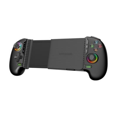 Mars Gaming MGPXPRO Gamepad Multiplataforma - Bluetooth - Autonomia hasta 10h - Vibracion Dual - Bateria 1000mAh - Cable USB-C de 1m - Smartphones hasta 7" - 210x110x53mm - Color Negro