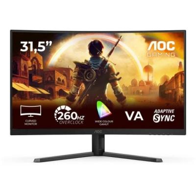 AOC G4 C32G42ZE Monitor 31&period;5" Curvo 1500R LED VA FullHD 240Hz - Respuesta 1ms - HDMI&comma; DisplayPort&comma; Audio - Montaje VESA 100x100