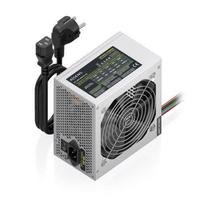 Aisens ASPC-500ATX-PSE Fuente de Alimentacion 500W ATX - Ventilador 120mm - OEM - Cable de Alimentacion Incluido - Color Plata