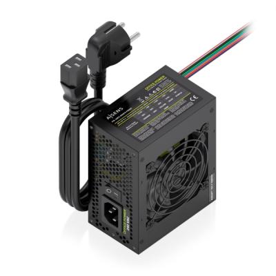 Aisens ASPC-500SFX-PSEBK Fuente de Alimentacion 500W SFX - Ventilador 80mm - OEM - Cable de Alimentacion Incluido - Color Negro