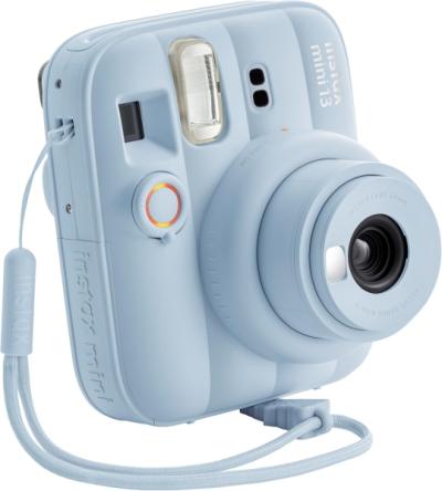 Fujifilm Instax Mini 13 Frost Blue Camara Instantanea - Tama&ntilde;o de Imagen 62x46mm - Flash Auto - Exposicion Automatica - Mini Espejo para Selfies - Modo Primer Plano