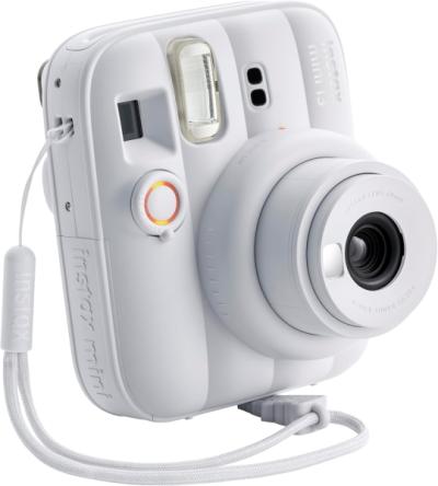 Fujifilm Instax Mini 13 Clay White Camara Instantanea - Tama&ntilde;o de Imagen 62x46mm - Flash Auto - Exposicion Automatica - Mini Espejo para Selfies - Modo Primer Plano
