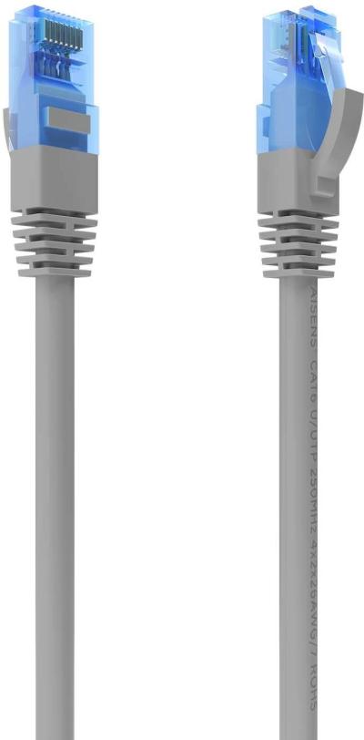 AISENS Cable De Red Latiguillo RJ45 Cat.6 UTP AWG26 CCA, Gris, 30 cm