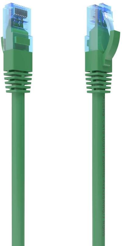 AISENS Cable De Red Latiguillo RJ45 Cat.6 UTP AWG26 CCA, Verde, 25 cm