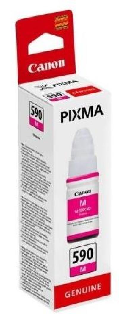 BOTELLA TINTA CANON GI-590 70ML COMPATIBLE SEGUN ESPECIFICACIONES MAGENTA 1605C001AA
