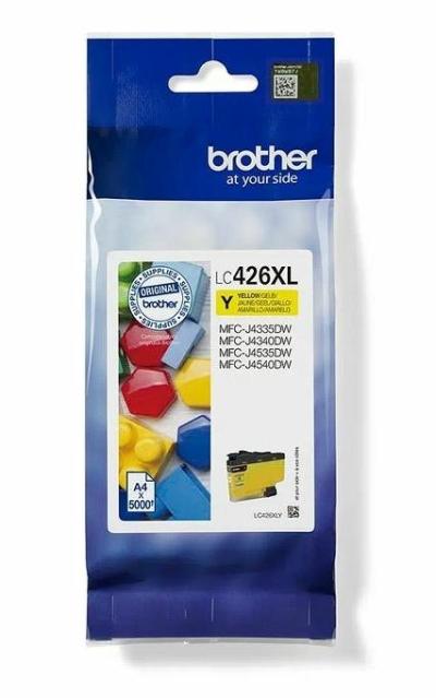 BROTHER cartucho de tinta 1 pieza Original Extra (S&uacute;per) alto rendimiento Amarillo