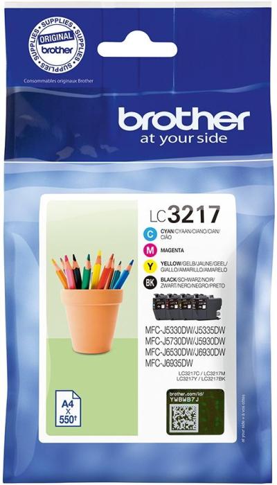 Brother Cartucho de tinta Original  Multipack Negro, Cian, Magenta, Amarillo