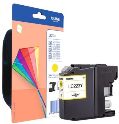 Brother LC-223Y cartucho de tinta 1 pieza Original Amarillo