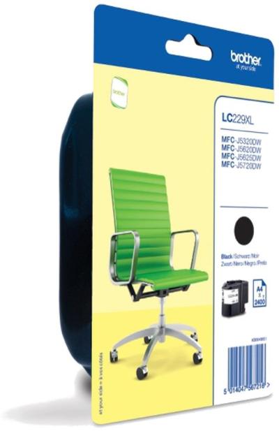 Brother LC-229XLBK cartucho de tinta 1 pieza Original Negro