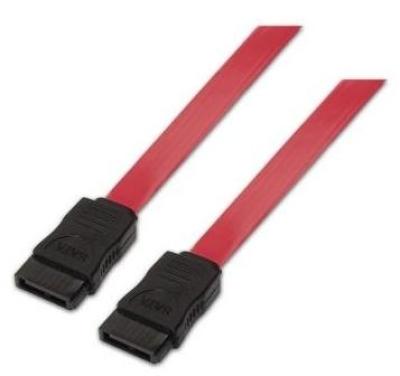 CABLE AISENS SATA HEMBRA A SATA HEMBRA VELOCIDAD HASTA 3GBP/S 0.5M ROJO A130-0153