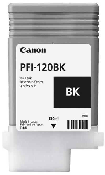 Canon PFI-120BK cartucho 1 pieza Original Negro