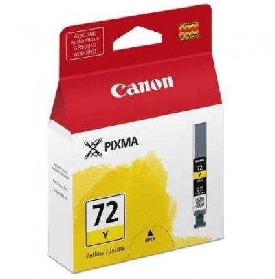 Canon PGI-72 Y cartucho 1 pieza Original Rendimiento est&aacute;ndar Amarillo