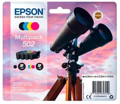 CARTUCHO EPSON 502 MULTIPACK C13T02V64010