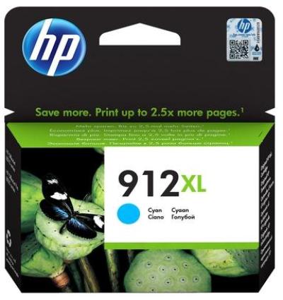 CARTUCHO TINTA HP 912XL CIAN OJ 8022 3YL81AE