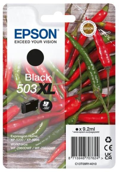 Epson 503XL cartucho de tinta 1 pieza(s) Compatible Alto rendimiento (XL) Negro