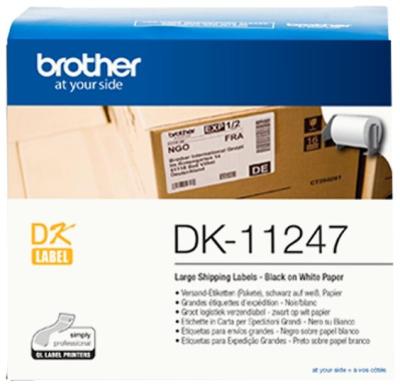 etiquetas papel precortadas brother 103 x 164mm 180e QL1050 QL1100 DK11247