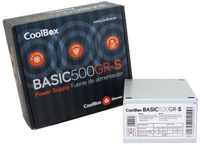 FUENTE ALIMENTACION 500W COOLBOX 500GR-S 3SATA 8CM SFX