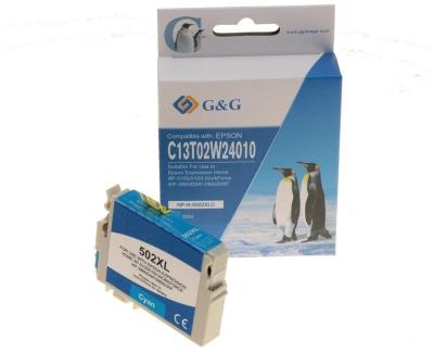 G&G NP-R-0502XLC cartucho de tinta 1 pieza(s) Compatible Alto rendimiento (XL) Cian