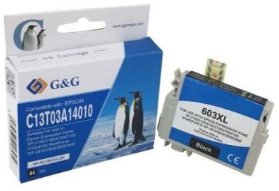 G&G NP-R-0603XLBK cartucho de tinta 1 pieza(s) Compatible Negro