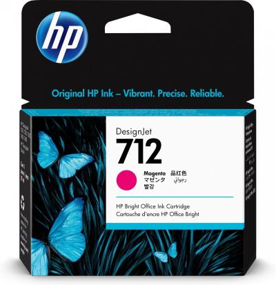 Hp 712 Cartucho de tinta original rendimiento estandar magenta