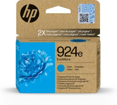 HP Cartucho de Tinta Original EvoMore 924e cian