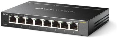 Switch tp-link no administrado L2 Gigabit Ethernet 10/100/1000 Negro TL-SG108S