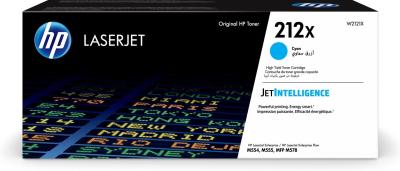 Toner hp 212X 1 pieza original cian W2121X
