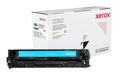 Toner xerox cian everyday compatible con hp CF211A CB541A CE321A CRG-116C CRG-131C equivalente de 1800 paginas 006R03809