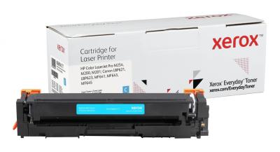 Toner xerox cian everyday compatible con hp CF541A CRG-054C equivalente de 1300 paginas 006R04177