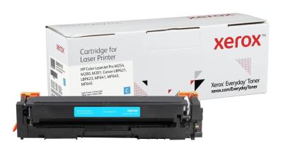 Toner xerox cian everyday compatible con hp CF541X CRG-054HC equivalente de 2500 paginas 006R04181