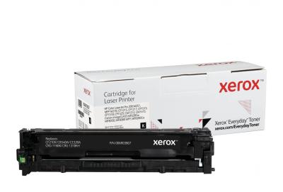 Toner xerox negro everyday compatible con hp CF210X CB540A CE320A CRG-116BK CRG-131BKH equivalente de 2400 paginas 006R03807