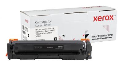 Toner xerox negro everyday compatible con hp CF540A CRG-054BK equivalente de 1400 paginas 006R04176
