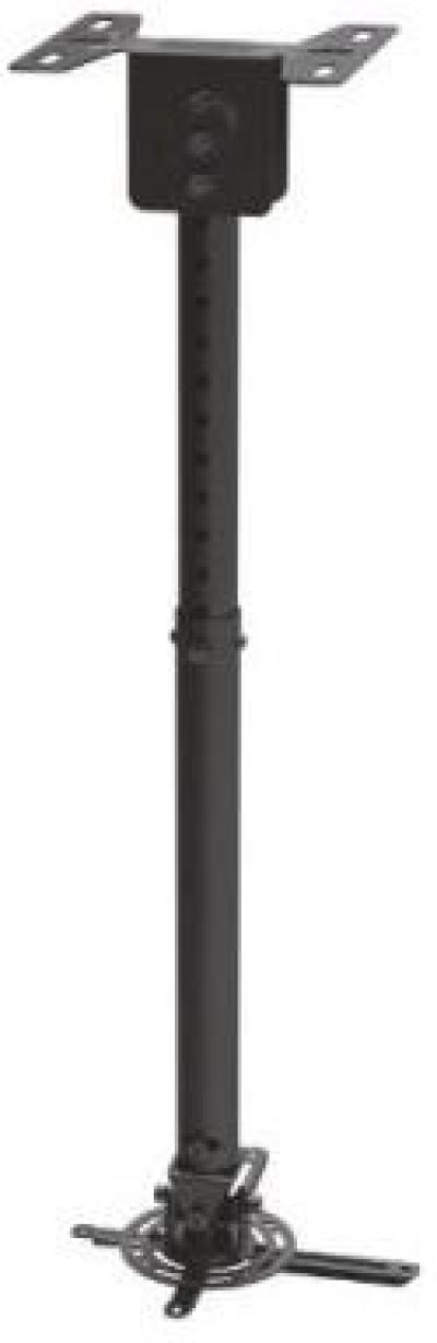 TOOQ  PJ3030TN-B SOPORTE PROYECTOR UNIVERSAL INCLINABLE GIRATORIO TECHO NEGRO